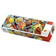 Kolorowe cukierki 1000-elementowe puzzle panoramiczne - Trefl