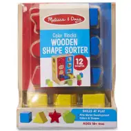 Kolorowy sorter kształtów z drewna - Melissa&amp;Doug