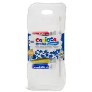 Kolorowy zestaw farb temperowych 7 sztuk po 7,5 ml - Carioca