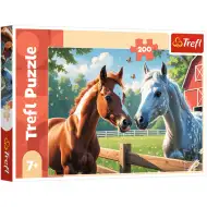 Konie na polanie puzzle 200 elementów - Trefl