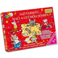 Konkurs serów i Miś w sadzie gra edukacyjna - D-Toys