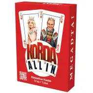 Korda All-in Klasyczna francuska talia kart (52 karty + 3 Jokery)