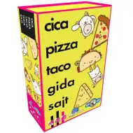 Kot, pizza, taco, koźlę, ser gra towarzyska