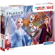 Kraina Lodu 2 Anna i Elsa Księżniczki 104-elementowe Maxi Puzzle - Clementoni