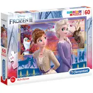 Kraina Lodu 2 Elsa i Anna Supercolor puzzle 60 elementów - Clementoni