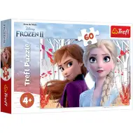 Kraina Lodu 2: Magiczna przygoda Anny i Elsy puzzle 60 elementów - Trefl