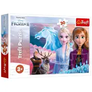 Kraina Lodu 2: Odwaga sióstr puzzle 30 elementów - Trefl