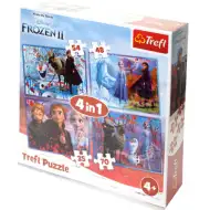 Kraina Lodu 2: Wyprawa w nieznane 4 w 1 puzzle - Trefl