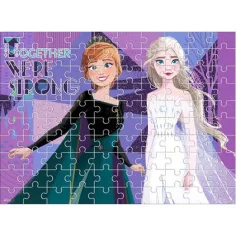 Kraina Lodu 2 kolorowanka 2 w 1 puzzle 100 elementów zdjęcie 2