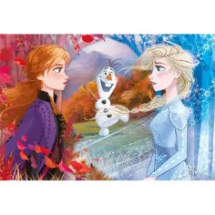 Kraina Lodu II. Elsa i Anna 60-elementowe maxi puzzle - Clementoni zdjęcie 2