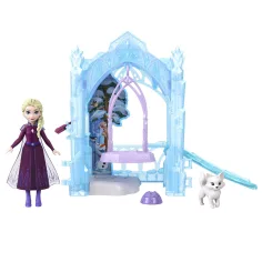 Kraina Lodu mini zestaw do zabawy Lodowa Chatka - Mattel zdjęcie 3