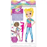 Kreacje: Zestaw do rysowania małego projektanta mody - Crayola