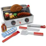 Kreatywny drewniany zestaw do grillowania i barbecue – Melissa &amp; Doug