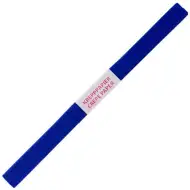 Krepa papierowa ciemnoniebieska 200x50 cm.