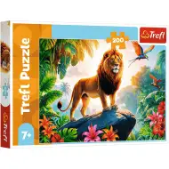 Król dżungli puzzle 200 elementów - Trefl