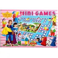 Królewna Śnieżka i siedmiu krasnoludków mini gra planszowa - D-Toys