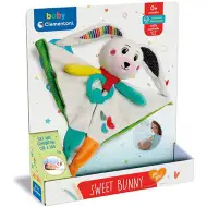 Króliczek do przytulania i chusteczka - Clementoni baby