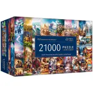 Kronika Ziemi: Od stworzenia do przyszłości, puzzle 21000 elementów – Trefl