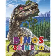 Książeczka do kolorowania z dinozaurami