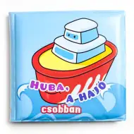 Książki kąpielowe - Huba, statek pluska