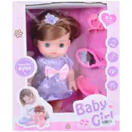 Księżniczka lalka 25 cm z akcesoriami