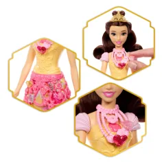 Księżniczki Disneya: Lalka-niespodzianka z serii "Czyste Serce" – Bella – Mattel zdjęcie 2