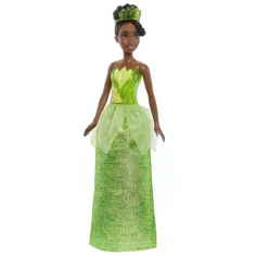 Księżniczki Disneya: Lśniąca lalka księżniczka Tiana - Mattel zdjęcie 2