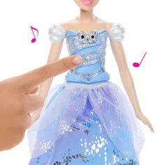 Księżniczki Disneya: Magiczna lalka Kopciuszek - Mattel zdjęcie 3