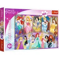 Księżniczki Disneya: Portrety puzzle 160 elementów - Trefl