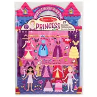 Księżniczkowy zestaw naklejek wypukłych - Melissa &amp; Doug