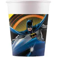 Kubki papierowe Batman 8 sztuk zestaw 200 ml