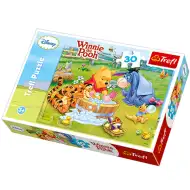 Kubuś Puchatek: Prosiaczek pluska się – puzzle 30 elementów – Trefl