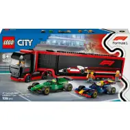 LEGO® City: Ciężarówka F1® z samochodami RB20 i AMR24 F1® (60445)