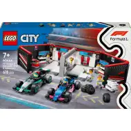 LEGO® City: Garaż F1®, samochody Mercedes-AMG i Alpine (60444)