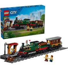 LEGO® City: Nostalgiczna lokomotywa parowa (60511)