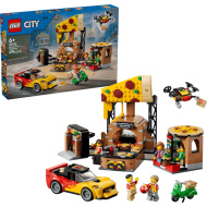 LEGO® City: Pizzeria z pojazdami dostawczymi (60496)