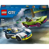 LEGO® City: Pościg policyjnym radiowozem i samochodem sportowym (60415)