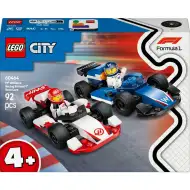 LEGO® City: Samochody wyścigowe Williams Racing F1® i Haas F1® (60464)
