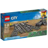 LEGO® City: Zestaw rozjazdów kolejowych (60238)