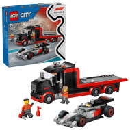 LEGO® City: ciężarówka F1® z wyścigowym samochodem Audi F1® (60493)