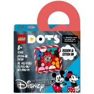 LEGO® DOTS: Naszywka z Myszką Miki i Myszką Minnie (41963)