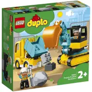 LEGO® DUPLO®: Ciężarówka i koparka gąsienicowa (10931)