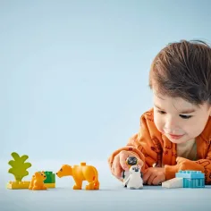 LEGO® DUPLO®: Rodziny zwierząt na wolności: Pingwiny i lwy (10442) zdjęcie 4