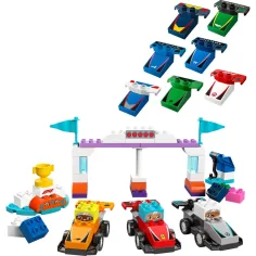 LEGO® DUPLO®: Samochody wyścigowe F1® i kierowcy (10445) zdjęcie 4