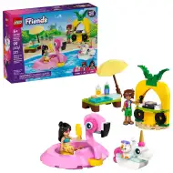 LEGO® Friends: Impreza basenowa z flamingiem i jednorożcem (42658)