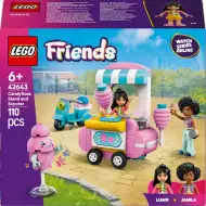 LEGO® Friends: Stoisko z watą cukrową i skuter (42643)