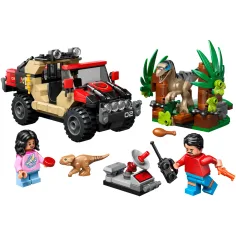 LEGO® Jurassic World: Ucieczka terenówką przed raptorem (76972) zdjęcie 2
