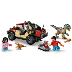 LEGO® Jurassic World: Ucieczka terenówką przed raptorem (76972) zdjęcie 4