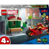 LEGO® Marvel: Iron Man z motocyklem i Hulk (76287)