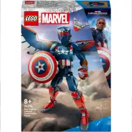 LEGO® Marvel: Nowa figurka konstrukcyjna Kapitan Ameryka (76296)